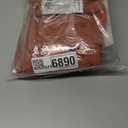 H.VERSAILTEX Linen Curtains Natural Linen Blended Curtain Panels for Living Room/Light Reducing Linen Semi Sheer Curtains 2 Panels Set Nickel Grommet Window Panels (52x108 Inch, Terracotta)