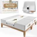 Bed Gap Eliminator | Closes Mattress Gaps Permanetly - for All Mattress Types & Sizes - Easy & Without Bumpy Filler | Populair for Adjustable, Split King, Queen & Twin XL to - Best Choice for Couples