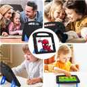 Kids Case for iPad 9th/8th/7th Generation (iPad 10.2 inch 2021/2020/2019), Shockproof Case with Screen Protector (Black)