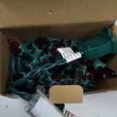 LJLNION Christmas Lights, 150 Count 33 FT Green Wire Xmas Tree Lights, 120V UL Certified Connectable for Holiday Party Outdoor Indoor Decoration, Multicolor