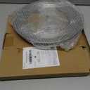 Universal Lid for Pots Pans and Skillets - One Lid Fits All 8.25-12 Inch Pots Frying Pans Skillets Woks, Replacement Pot Lid with Upgraded Heavy Duty Heat Resistant Silicone Handle, Gray