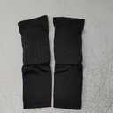 Basketball Knee Pads, 2 Pack Honeycomb Anti Collision Leg Compression Sleeves, Sports Sleeves for Wrestling Football Volleyball Soccer Skating (Small, Black)