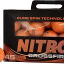 Nitro Crossfire 45 Golf Balls, 3- Pack - Orange