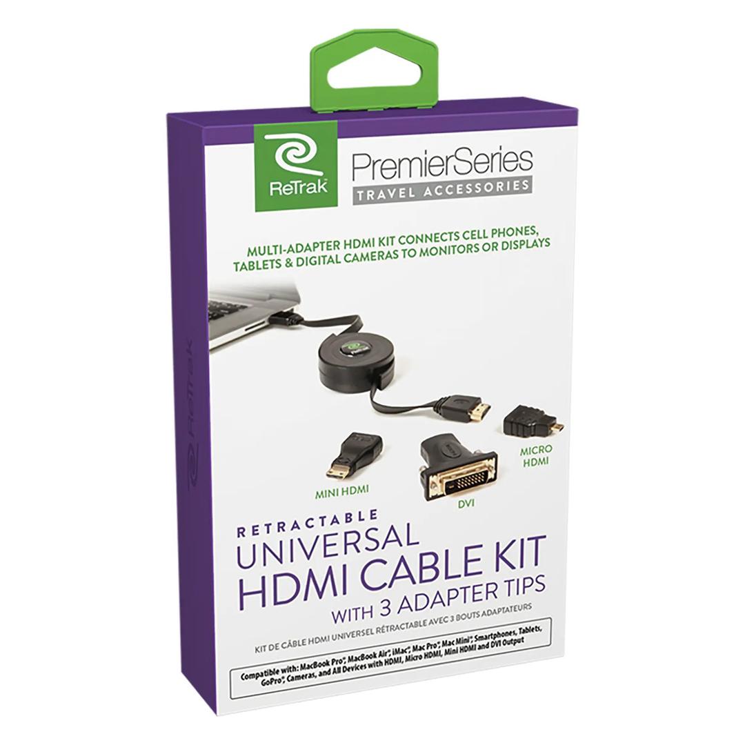 Retrak HDMI Cable Mini Micro DVI