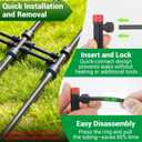 Drip Irrigation System for Garden, 2026 Upgraded Automatic Plant Watering Kit with Quick Connect PE Tubing, 30 Water-Saving Adjustable Drip Emitters for Yard, Lawn, Raised Bed & Greenhouse (100FT)
