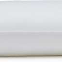 Amazon Basics Down-Alternative Pillows for Stomach and Back Sleepers, Soft Density, Machine Washable, 20 x 36 inches, White, 2-Pack