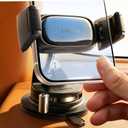 LISEN Suction Phone Mount for Car, [95% Cases Friendly] Car Phone Holder Mount Dashboard Phone Holder, Easy One Touch Suction Cup Cell Phone Car Mount