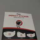 Golf Impact Tape - High-Resolution Strike Stickers for Iron, Wood & Fairway Clubs, Non-Residue, Swing Training Aid Impact Labels (Lefties-156pcs(Wood 6x10+ Iron 8x8+ Fairway 8x4))