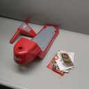 Radio Flyer Scoot 2 Scooter, Blue/Red/Pink, for Kids Ages 1-4, Ride On Toy or 4-Wheel Kids Scooter, Durable Wheels and Frame, Converts Easily with Flip Deck, Toddler Ride On Toys, Classic Red