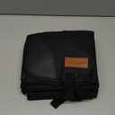 SMART ELF Car Seat Protector, 2Pack Seat Protector Protect Child Seats with Thickest Padding and Non-Slip Backing Mesh Pockets for Baby and Pet,Sedan SUV Truck (Black) (2PS)