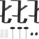 Garland Stocking Hangers Removable Headphone Hanger Holder Aluminium Alloy Student Desk Backpack Hook for Living Room Kitchen Bedroom