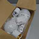 6 Pack Rechargeable Emergency Light Bulbs, Battery Powered LED Light Bulb 6000K Daylight E26 12W 60W Equivalent with 1500mAh for Home Power Outage Camping Hiking(6 Bulbs, 6 Hooks,3 Plug Caps)