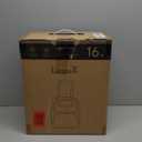 LUGGEX Underseat Carry On Luggage with Wheels, Stylish Lightweight Under Seat Luggage, Soft Sided Personal Item Suitcase for Short Trip (Black, 16 Inch)