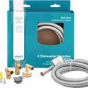 Smart Choice 6-Foot Stainless Steel Dishwasher Installation Kit