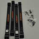 HORUSDY 12" Magnetic Tool Holder Strip, 4-Pack Tool Magnet Bar for Garage Organization, Shop Organization, Mounting Screws Included.