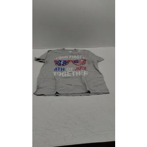 Our First 4th Of July Together Couples Matching Outfits T-Shirt for Women Men
, XL