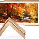 TV Frames 55” Deco Alloy Bezel Only for Samsung The Frame TVs, Modern & Minimalist Styles from TV to Art, Interchangeable Bezels for Home Decor, Easy Installation (Fits 2021-2025 Frame TVs)