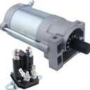 Starter Motor & Relay for 2P77F Engines for Toro TimeCutter Titan HD Lawn Mowers Replace 136-7880 133-1564 127-9209 133-9828