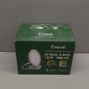 zouzai 12 Pack 8 inch 18W Eqv 150W 1685LM 5CCT Ultra-Thin LED Recessed Ceiling Light with Junction Box, 2700K/3000K/3500K/4000K/5000K Selectable,Dimmable 5%-100% - ETL and Energy Star Certified