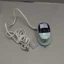 Travel Iron Mini with Steam for Clothes with Dual Voltage, Portable Mini Ironing Machine with Non-Stick Soleplate, Small Iron for Sewing, Quilting and Handcraft (Celadon)