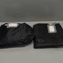 Primode Christmas Wreath Storage Bag 36" - 2 Pack Artificial Wreath Container - Garland Holiday Xmas Wreaths Holder - Sturdy Handles - Inner Straps - Card Slot Zipper Strong Oxford (36 Inch, Black)