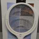 GeckoMan Rotating Head Electric Fly Swatter Racket Rechargeable Bug Zapper Racket Bug Zapper Indoor Fly Zapper Mosquito Zapper Flies Killer for Indoors, with a Telescopic Extension