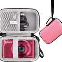 Waiyu Hard EVA Travel Case for Canon PowerShot G7X/SX730HS/ SX620HS/SX720HS/SX740HS (Storage Case, Pink)