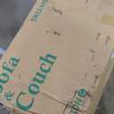 HONBAY Sectional Sleeper Sofa with Pull Out Bed, L Shaped Couch with Storage Seat, Modular Sectional Couches for Living Room, Dark Grey