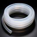 Silicone Tubing 1/8"ID X 1/4"OD - 100FT Length Food Grade Silicon Tube Flexible High Temp Pure Silicone Hose for Home Brewing Wine Making