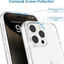 Ultra-Clear Hybrid Case Shockproof & Anti-Yellowing Phone Case | TPU + Acrylic Dual Protection | Slim Fit & Scratch-Resistant Design for iPhone 17 pro