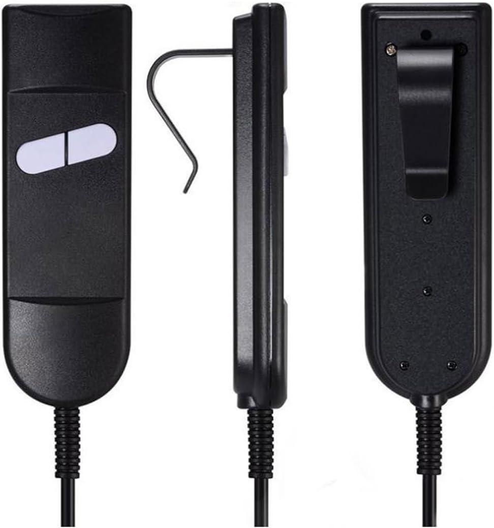 Lift Chair Remote Control,Multiple Uses 2 Button 5 Pin Recliner Remote Control,Power Recliner Replacement Parts,with 2m Long Cable,Suitable for Power Recliners and Lift Chairs