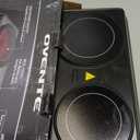 OVENTE BGI102B Countertop Infrared Double Burner, 1700W Electric Hot Plate and Portable Stove with 7.75" and 6.75" Ceramic Glass Cooktop, 5 Level Temperature Setting and Easy to Clean Base, Black