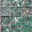 Zomiconice 3 Shape Mirror Kit for Lippan Art and Craft Work and Free Glue Mirror 1200 pcs