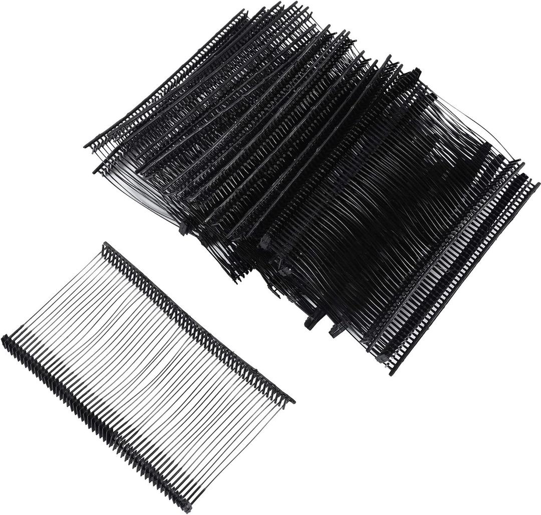 PAG 2 inch Standard Tagging Fasteners Tag Barbs Attachments Price Tag Refill for Clothing, 5000pcs, Black