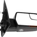 Towing Mirror Fit For 2004-2014 For Ford For F150 Pickup Right And Left Side With Power Adjusted Heated Trun Signal Puddle Light Black Housing