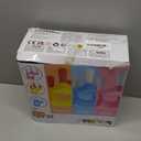 burgkidz Plastic Kids Chair, Durable and Lightweight, 9.3" Height Seat, Indoor or Outdoor Use for Toddlers Boys Girls Aged 2+ (Pink)