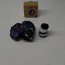 Elevated Inflatable Dog Cone Collar to Stop Licking, Doggie Donut Collar After Surgery, Soft Dog Cone Alternative for Small Medium Large Dogs (M(Neck 9"-12.5"), Navy)