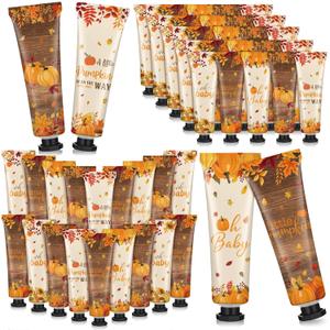 40 Pcs Thanksgiving Baby Shower Hand Cream Bulk Hand Cream Gifts a Little Pumpkin Baby Shower Party Favors for Guests Travel Size Lotion Autumn Thanksgiving Wedding Birthday Party Supplies