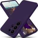 Varikke for Samsung Galaxy S26 Ultra Case, Liquid Silicone Upgrade [Camera Protection] [Anti-Scratch Microfiber Lining] Slim Soft Touch Gel Rubber Shockproof Phone Case 6.9", Dark Purple