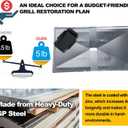(30-33 inches Replacement Grease Tray for 5/6 Burner BBQ Gas Grills from Nexgrill, Dyna Glo, Kenmore, Charbroil, Backyard Grill, BHG, Uniflame and More