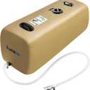 Drinking Water Storage Container,Portable Water Storage Bladder, RV Foldable Water Tank, Can Be Used for Storing Drinking Water, Camping, Traveling, Wilderness Survival Patrols, Etc. (50 gal, Yellow)