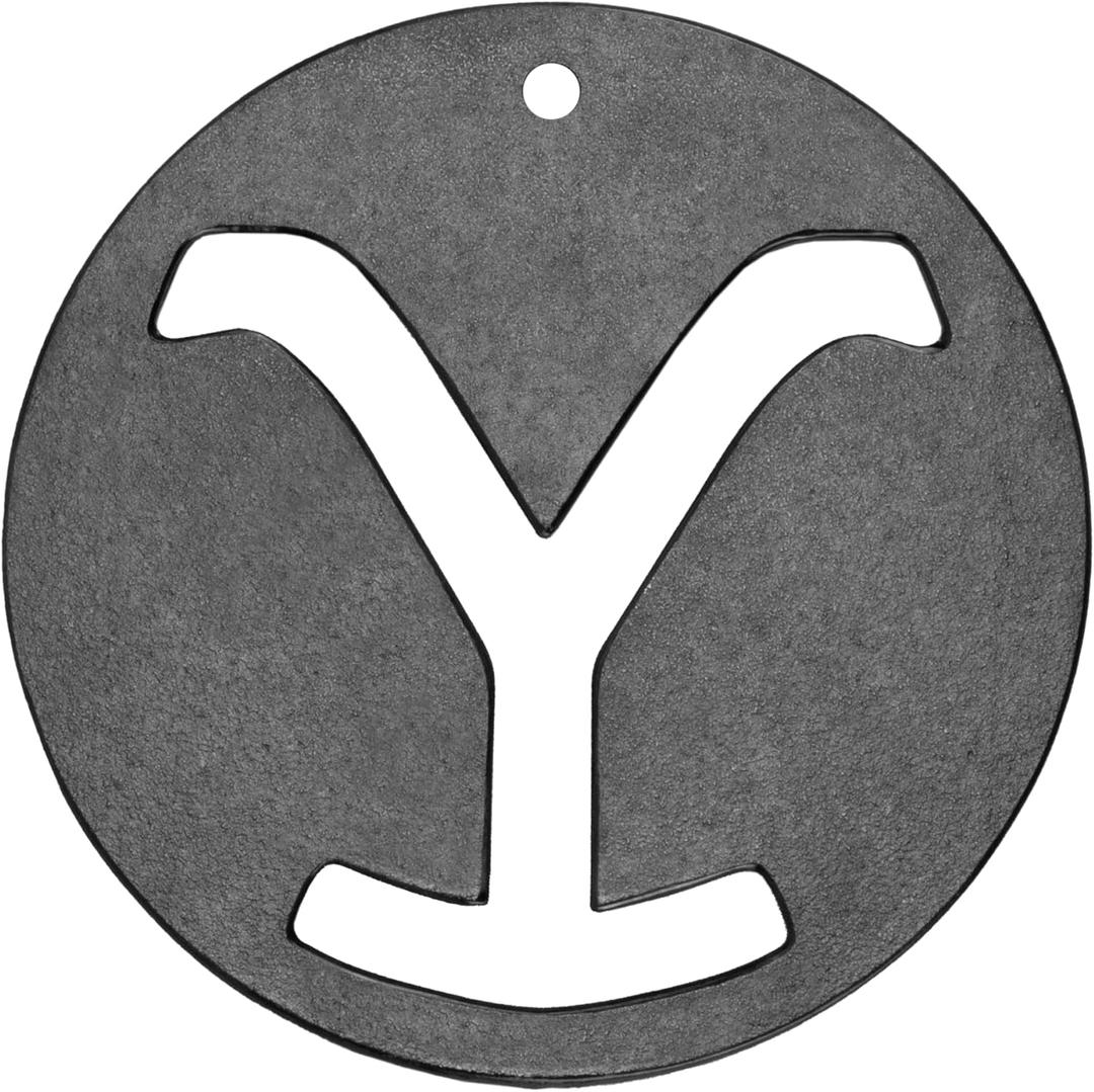 Lodge Pre-Seasoned Yellowstone Stamped Cast Iron Cookware - Designed to Protect Countertop and Table from Heat - 8 Inch Cast Iron Trivet