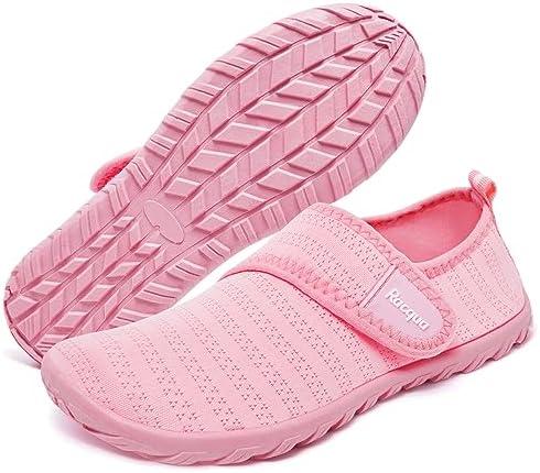 Racqua Boy's Girl's Kids Water Shoes Quick Dry Barefoot Lightweight Sport Swim Aqua Shoes(Little Kid/Big Kid), 31