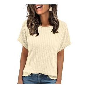 ANRABESS Women Tops Summer Sweaters Size M