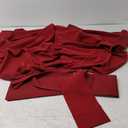 Scarlet Red - Raw Silk Noil Fabric