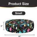 Foldable Round Dog Swimming Pool Cover, for 32 "/63/48 Collapsible Outdoor Tub, PVC Coating Waterproof and UV Protection, Leakproof Washable Kiddie Pet Small Paddling Bath Accessories