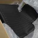 2025 2026 Tesla Model Y Juniper Floor Mats, Cargo Mats Full Sets, Non-Slip Waterproof & Easy-Clean Durable Upgraded-Lengthened Floor Liners and Cargo Trunk Mats Accessories, Set of 6 Mats