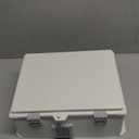 Outdoor Electrical Junction Box, ABS Water Resistant Enclosure with Internal Mounting Panel & Hinged Cover (13" H* 9.2" L* 5.6" W)