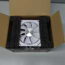 PC Fan JM-V2 RS 120 Infinity Mirror Module Daisy-Chain ARGB Fan 120mm Triple Pack Suitable for Computer Case & 360mm AIO Cooler (White)