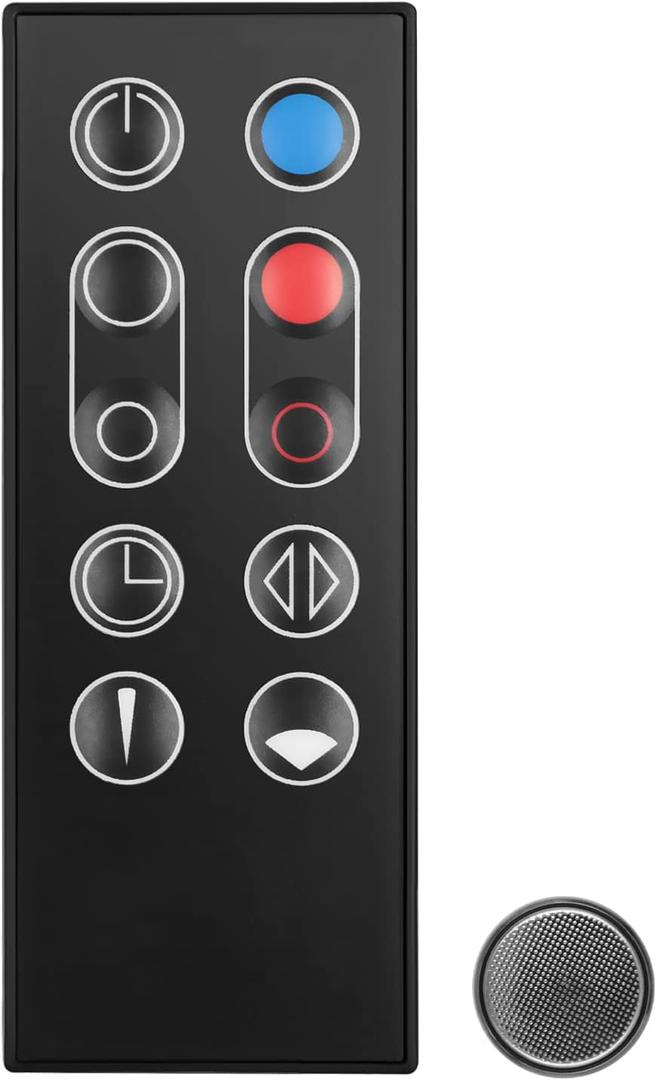 966538-01 Replacement Fan Remote Control for Dyson AM09 Hot + Cool Heater Tower Fan with Battery with Magnetism